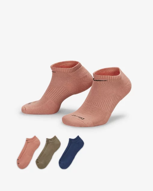 Шкарпетки Nike U NK EVERYDAY PLUS CUSH NS 3PR мультиколор Уні 34-38