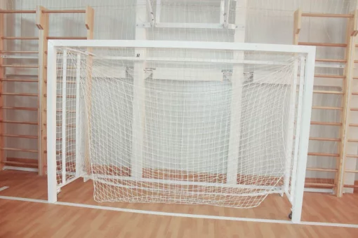 Ворота для міні-футболу і гандболу шарнірно-збираються до стіни SS00013