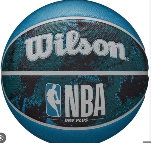 М'яч баскетбольний Wilson NBA DRV PLUS VIBE BSKT Black/Blue size 5