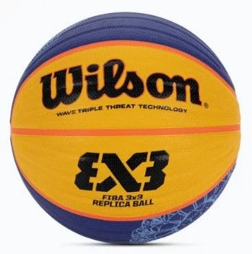 М'яч баскетбольний Wilson FIBA 3X3 REPLICA PARIS 2024 6F size 6