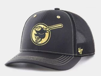 Кепка-тракер 47 Brand MLB SAN DIEGO PADRES XRAY чорний, жовтий Уні OSFA