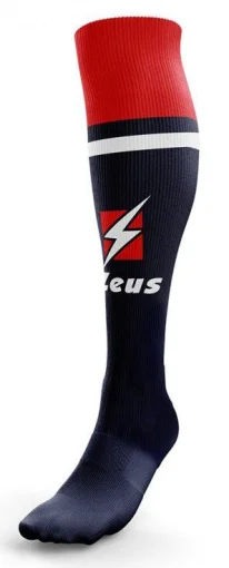 Гетри Zeus CALZA UNITED синій, червоний Чол 40-46