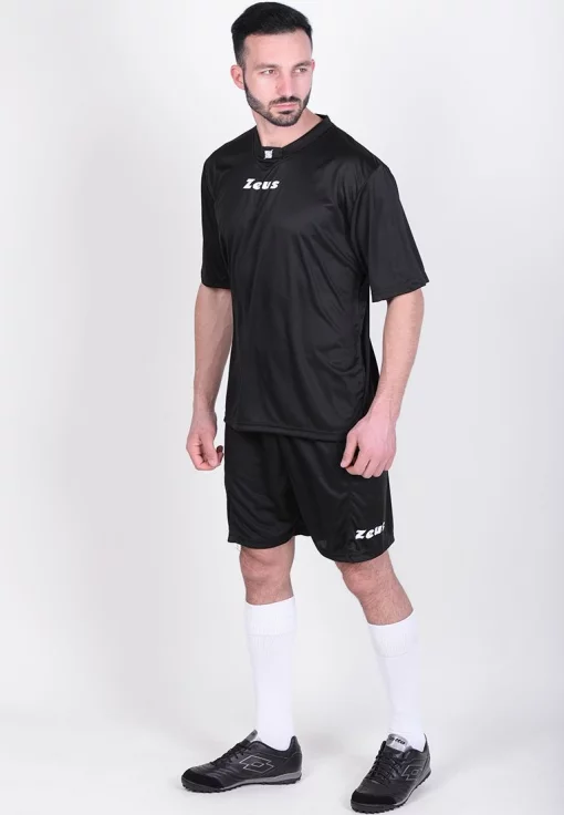 Форма (шорты + футболка) Zeus KIT PROMO чорний Діт XS