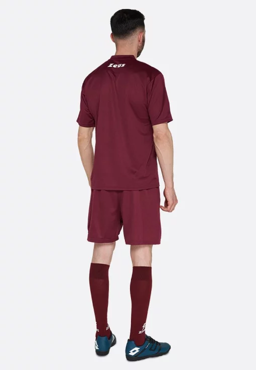 Форма (шорты + футболка) Zeus KIT PROMO бордовий Діт XS
