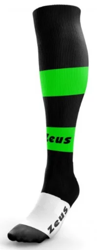 Гетри Zeus CALZA PARMA чорний, зелений, білий Чол 40-46