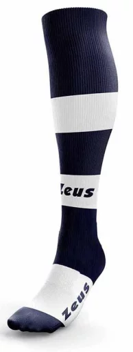 Гетри Zeus CALZA PARMA синій, білий Чол 34-39